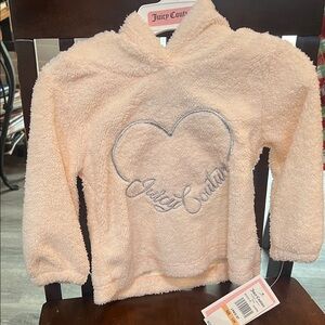 Juicy Couture Kids' Pink Fleece Hoodie
